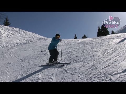 comment prendre un virage en ski