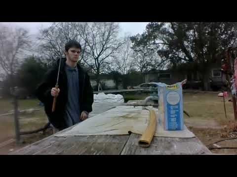 Testing the (knock off/made in China) Katana.