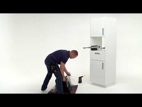 Electrolux   How to install Built in Coffee Machine Column Demonstration