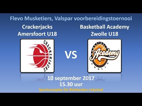 Crackerjacks U18 - BA Zwolle U18, 10-09-2017, Full game