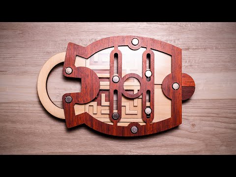 The Double Maze Padlock Puzzle!