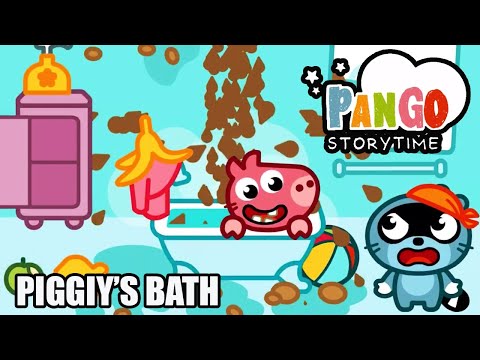 Pango Kids Time learning games - ⭐Join Pango's cleanup and Piggy's bath time + 15 activities⭐