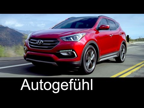 2017 Hyundai Santa Fe Sport & Limited AWD Exterior new Facelift neu - Autogefühl