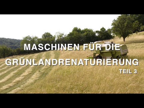 Wiesen und Weiden artenreich anlegen – Maschinen für die Grünlandrenaturierung (Teil 3)