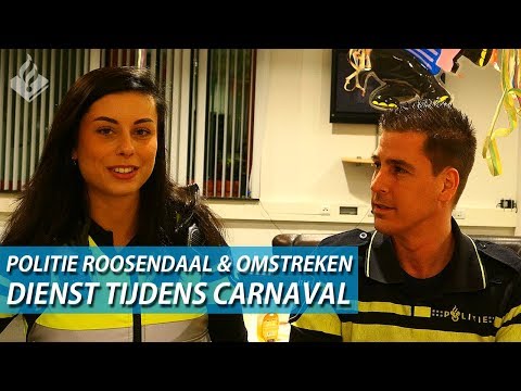 POLITIE - Melding woninginbraak, onrust in de horeca, dienst in Roosendaal en omgeving. CARNAVAL