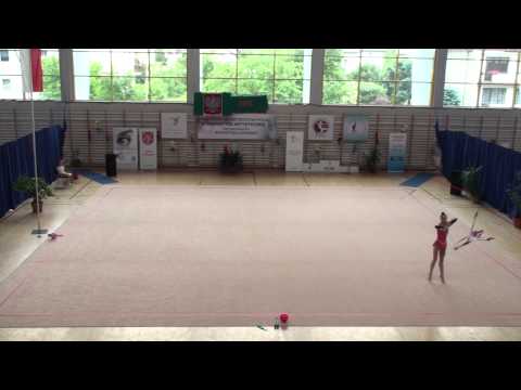 Julia Woźniak (SGA Gdynia) - IMP 2015 - Finał wstążka