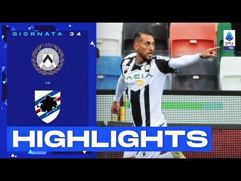 Video highlights della Giornata 34 - Fantamedie - Udinese vs Sampdoria