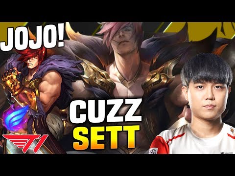 SKT T1 CUZZ PLAYS SETT! - SKT T1 Cuzz Plays Sett vs Olaf Jungle! | Season 2020 KR SoloQ