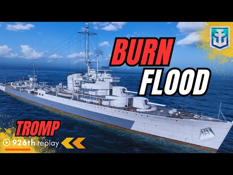 TROMP Destroyer / WoWs / World of Warships #wows #worldofwarships #gaming