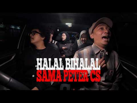 HALAL BIHALAL WITH PETER and friends #ghostcartour #jurnalrisa