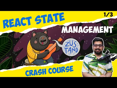 React state management crash course Zustand
