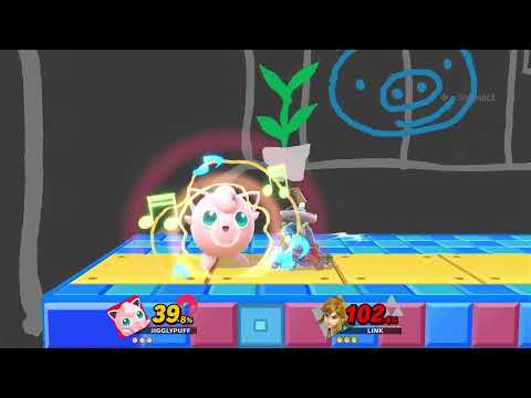 Super Smash Bros. Ultimate: {Replay} [30] - Jigglypuff vs. Link (CPU 9)