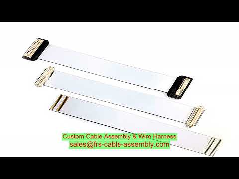 Xaja 10 Pin 1.0 mm Molex Connector LCD LED LVDS Cable Wire Harness Cable Assembly Manufacturer