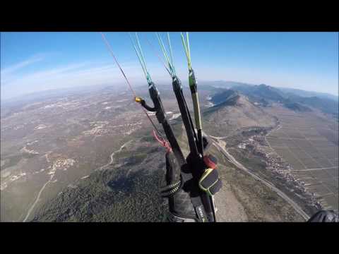 Paragliding @Zveč (close to Vrgorac and Ljubuški) 3rd of March, 2017.