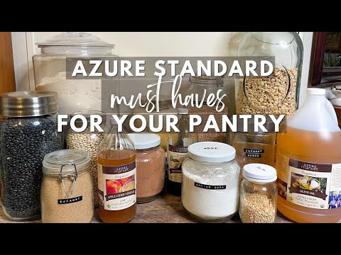 TOP FOODS to get from AZURE STANDARD, Pantry Stock up, Bulk Food Buying Tips