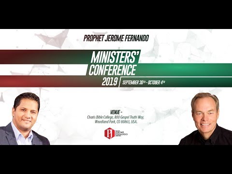Sermon At Ministers Conference 2019 at Charis Bible College