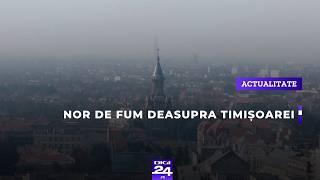 Nor de fum deasupra Timişoarei: Zeci de oameni au sunat la 112