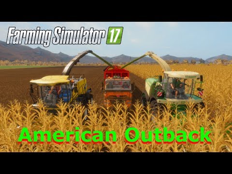 Farming Simulator 17 | Multiplayer - D. Fun4all | Timelapse | American Outback