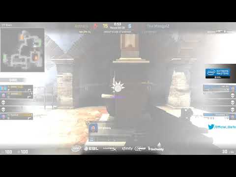 Dupreeh Quad kill 1v1 Clutch - Astralis vs The Mongolz - IEM Oakland 2017