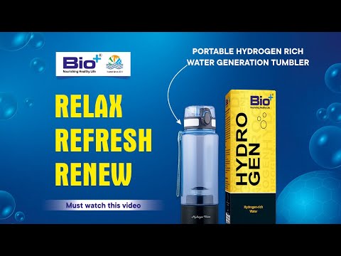 Bio+ Hydrogen Generating Water Bottle