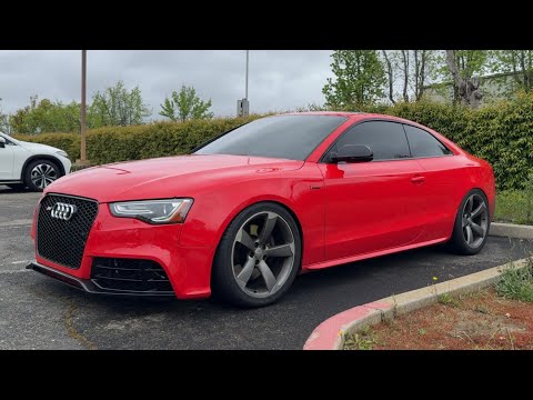 2016 Audi S5 Stage 2 Crank Pulley 0-60 Dragy