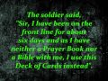 Deck of Cards - Karaoke Version 