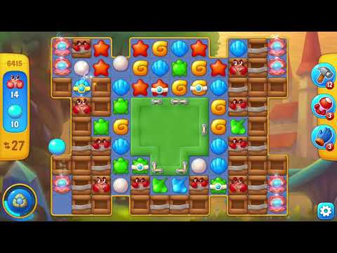 [FISHDOM Walkthrough] Level 6415 Super Hard (Qua màn - Fishdom)