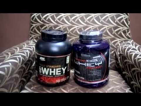 Ultimate nutrition pro star vs on gold standard