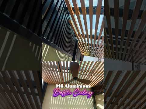 M6 ALUMINIUM BAFFLE CEILING @ SHAH ALAM