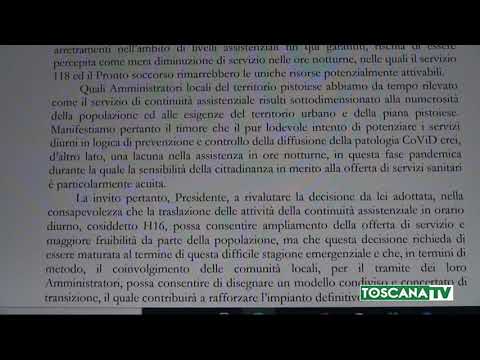 2020-11-24 PISTOIA - GUARDIA MEDICA E  CONTINUITÀ ASSISTENZIALE