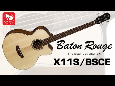 Обзор электроакустической бас-гитары Baton Rouge X11S/BSCE