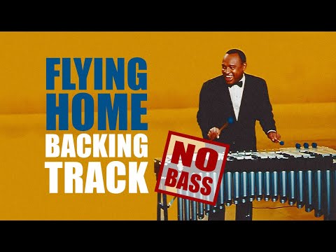 Flying Home NO BASS Backing Track Jazz Swing - 200bpm