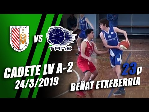 Loiola Indautxu v Take - Cadete Liga Vasca A-2