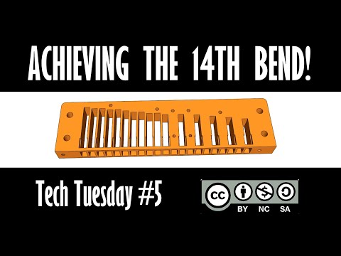 STAGGERED REEDPLATE HARP UPDATED: Adding the 14th Bend! (TECH TUESDAY #5) - Good Name Required...