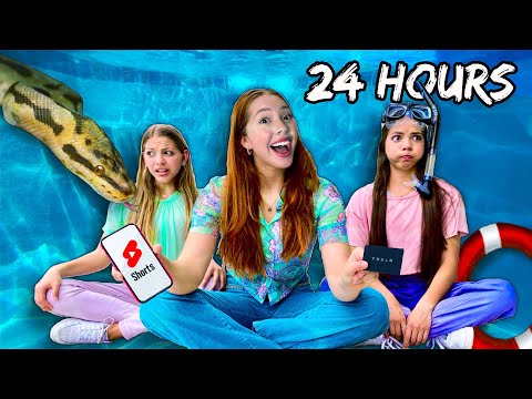Creating 24 YouTube Shorts in 24 HOURS to WIN a TESLA! | Triple Charm