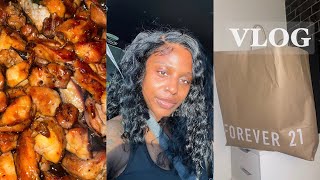 VLOGMAS DAY 9 | PRIORITIZE YOURSELF, MALL FOOD @ HOME, MORE SHOPPING