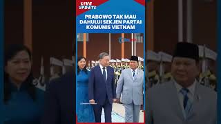 Adab Prabowo Subianto Disorot, Tak Mau Jalan Dahului Sekjen Partai Komunis Vietnam saat Antar Pulang