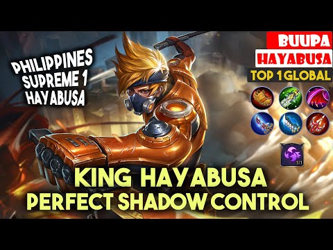 [ TOP GLOBAL 1 HAYABUSA ] New Build Hayabusa 2020 - Hayabusa Gameplay By Buupa - Mobile Legends