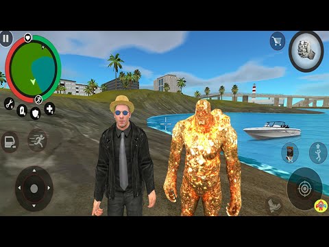 Süper Kahraman Lav Taşı Dev Adam Oyunu - Lava Stone Giant by Naxeex LLC #30 - Android Gameplay