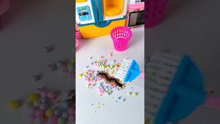 Satisfying with Unboxing & Review Miniature Cleaning Kit | ASMR Video no music #minitoys #cutetoys
