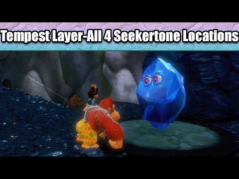 Tempest Layer Hide and Seek - All 4 Seekertone Locations | Donkey Kong Bananaza