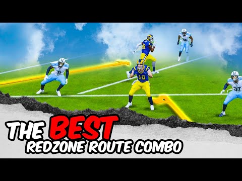 The Absolute BEST 🏈 Redzone Route Combo 🎮