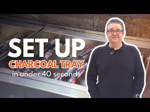 How to Set Up the Tucker Charcoal Tray