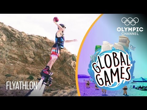 Flyathlon - Olympians vs Influencers | The Global Games
