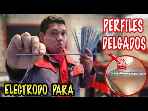 Electrode for welding THIN PROFILES!