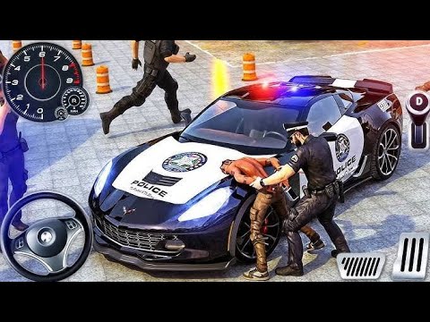 US Police Car Chase Cop Duty Simulator 3D - Police Car Driving - Multi Story Gameplay In Android