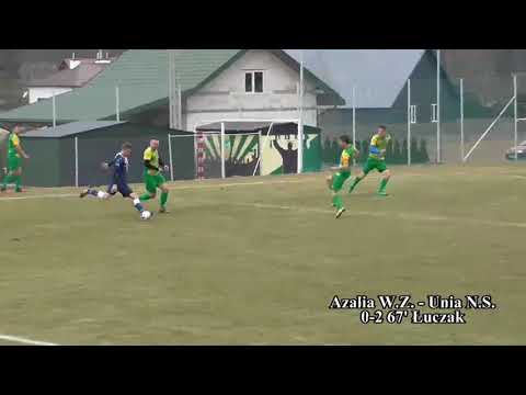 20K. V Ligii Azalia Wola Zarczycka - Unia Nowa Sarzyna 1-3 - bramki z meczu 14.03.2021r.