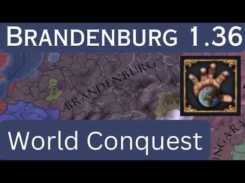 EU4 1.36 Brandenburg World Conquest + 1450 Dismantle