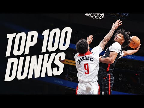 NBA's Top 100 Dunks of 2025!