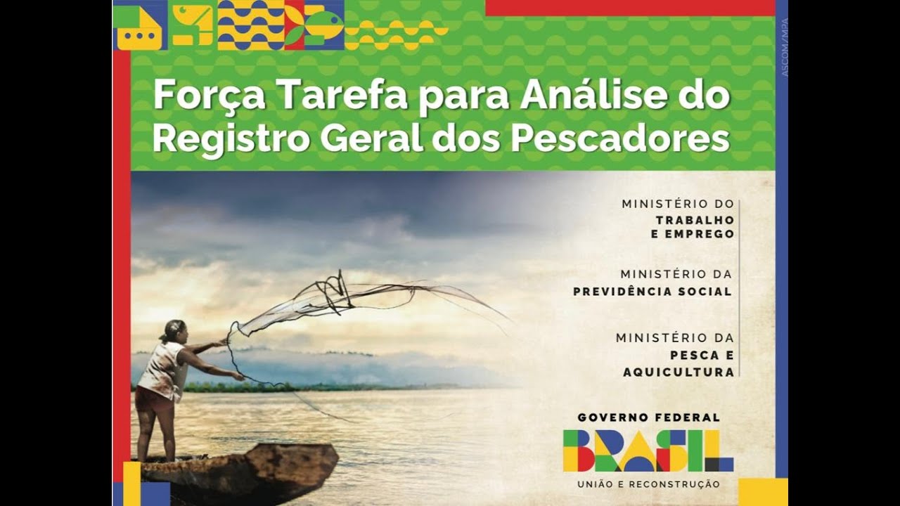 Live: Treinamento Pesq Brasil RGP - RGP Pescador e Pescadora Profissional